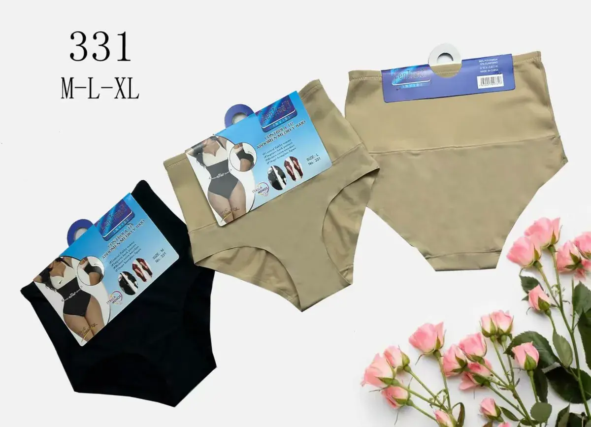 Majtki modelujące beżowe i czarne M-L-XL 331