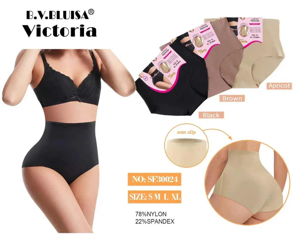 Majtki modelujące B.V.BLUISA Victoria wysoki stan 3 kolory