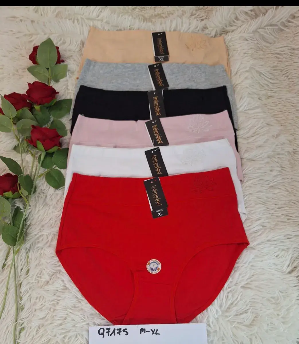 Majtki damskie Intimidoo bawełniane mix kolorów M-XL