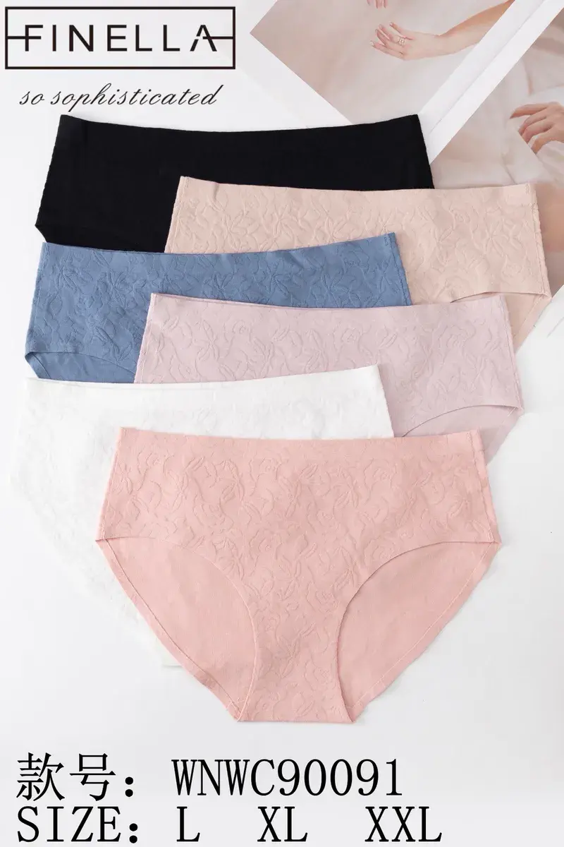 Majtki damskie Finella w pastelowych kolorach L-XXL