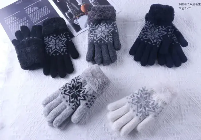 Rękawiczki damskie bez palców z noren 16 cm, 25 g