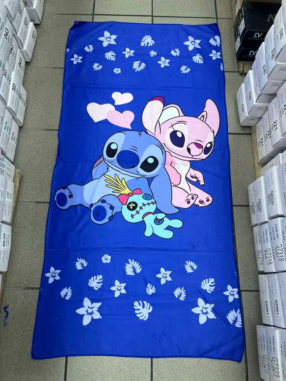 Ręcznik Plażowy Stitch 70/140
