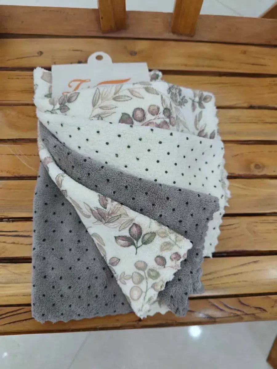 Ściereczki kuchenne mix kolorów 30x30 cm z mikrofibry i bawełny
