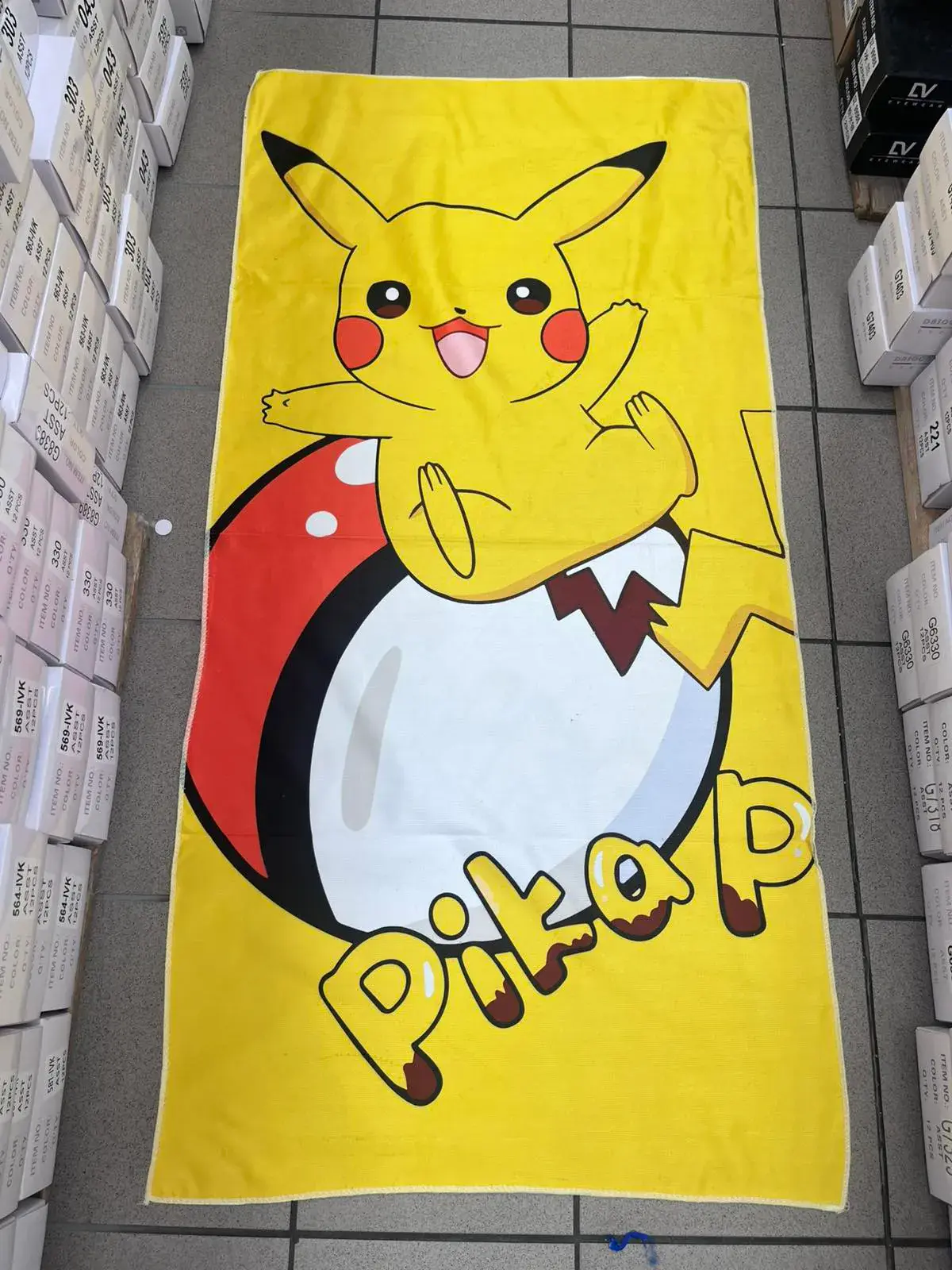 Ręcznik Plażowy Pikachu 70/140