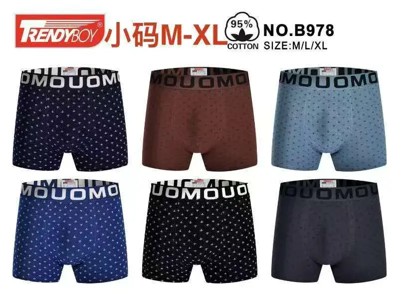 Bokserki męskie TrendyBoy bawełniane M-XL mix kolorów