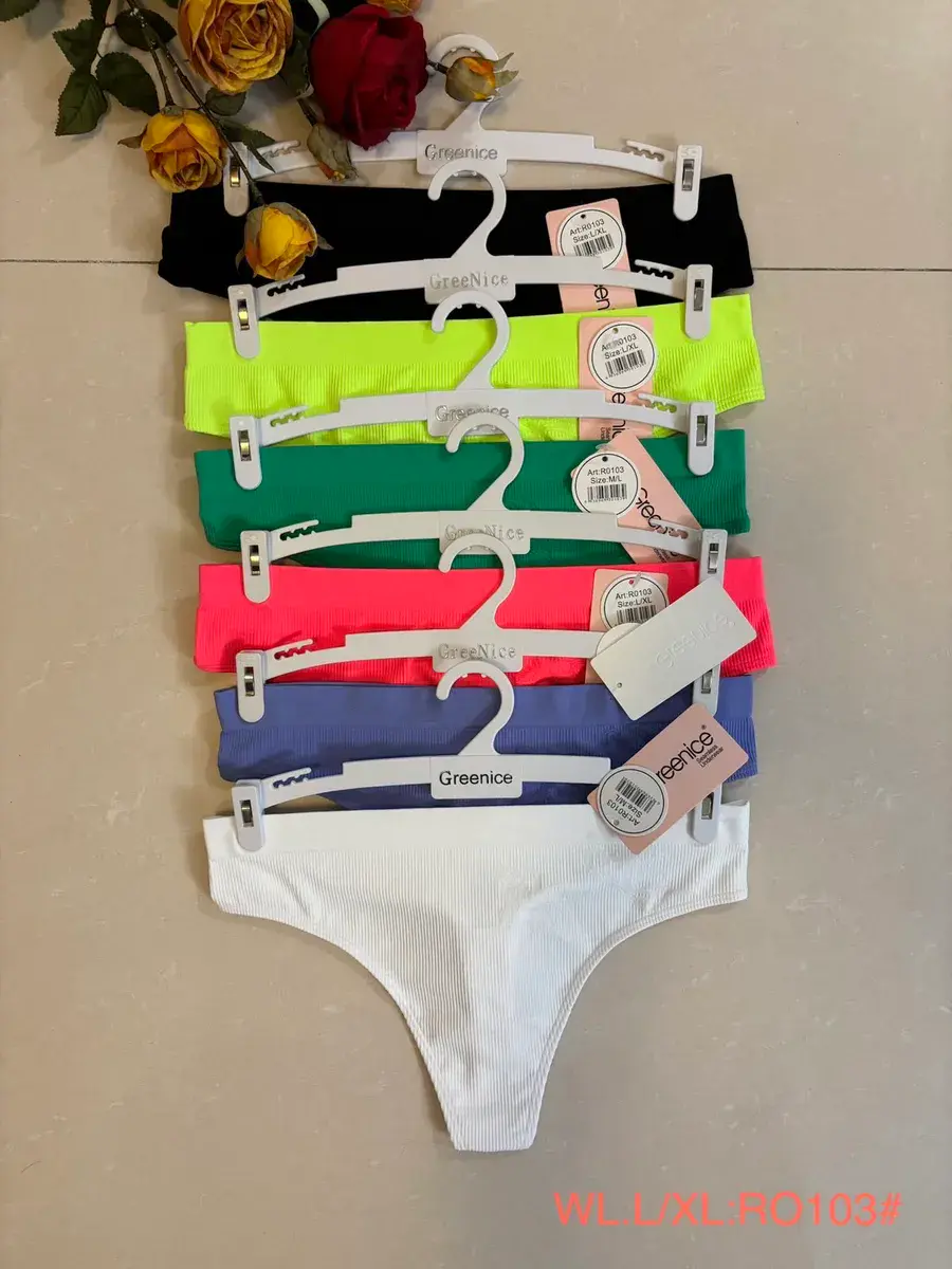 Zestaw kolorowych fig bawełnianych Greenice L/XL M/L