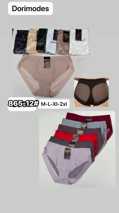 Majtki damskie Dorimodes 865-12 M-2XL z siateczką