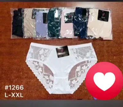 Majtki damskie koronkowe L-XXL mix kolorów 7 sztuk