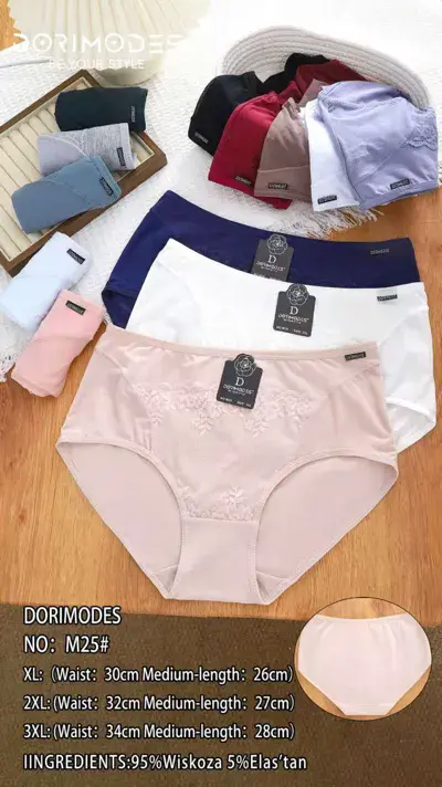 Majtki damskie Dorimodes M25# mix kolorów XL-3XL