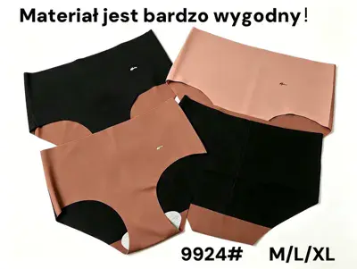 Bezszwowe majtki damskie 9924# w zestawie M/L/XL