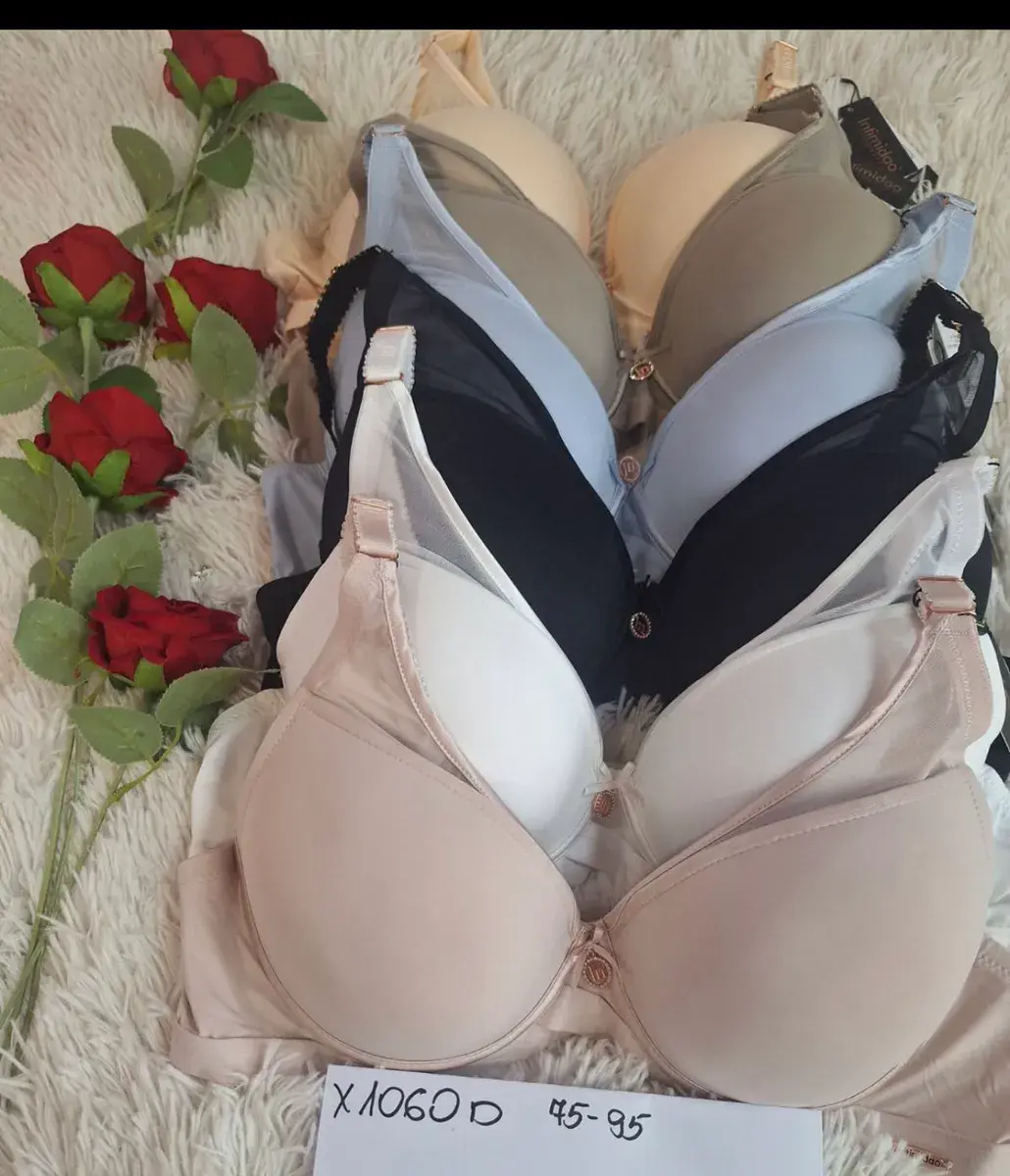 Biustonosz X1060D beżowy, czarny, biały, różowy 45-95