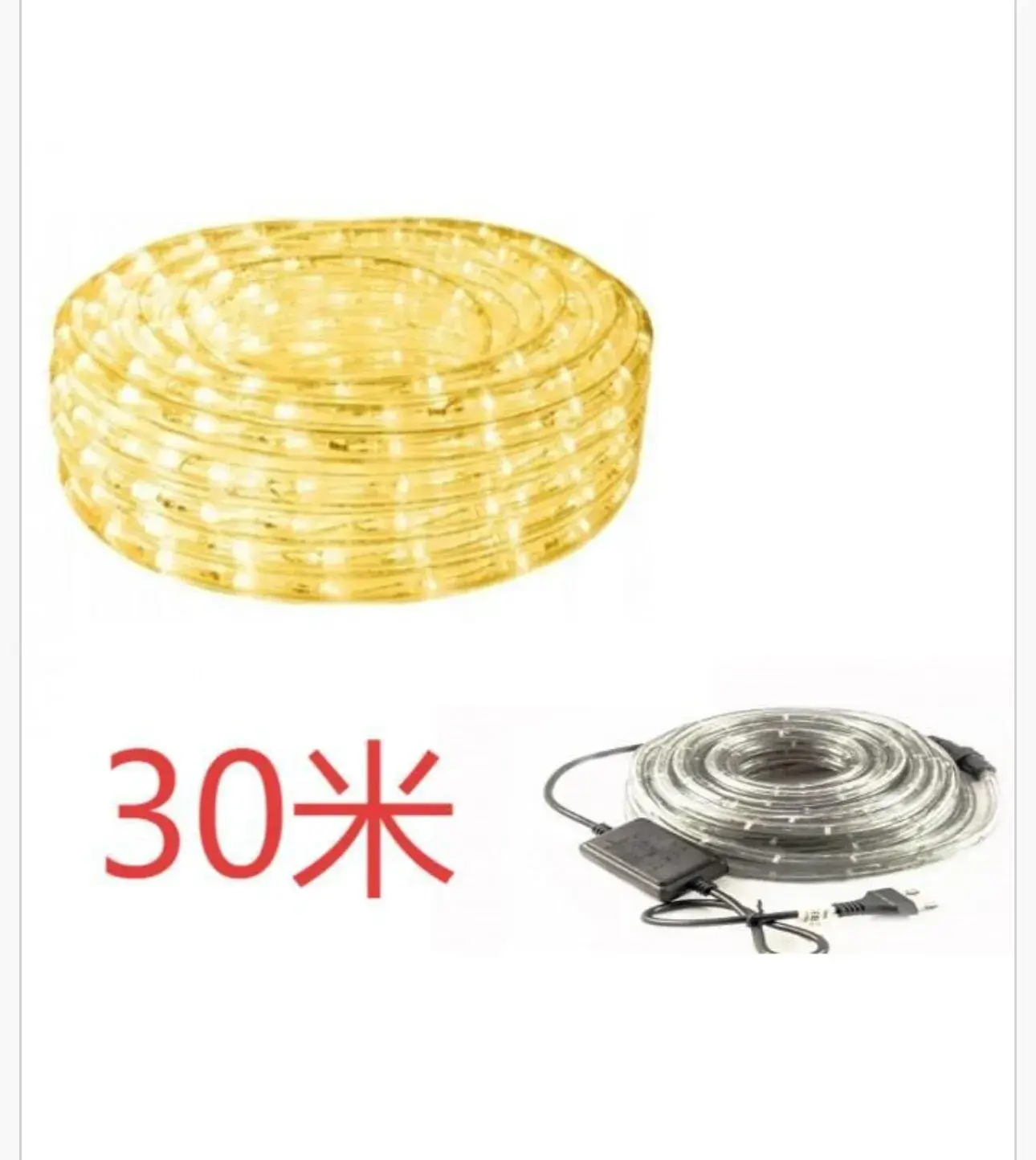 Lampka Dekoracyjna Świąteczna 30LED, ciepła biel