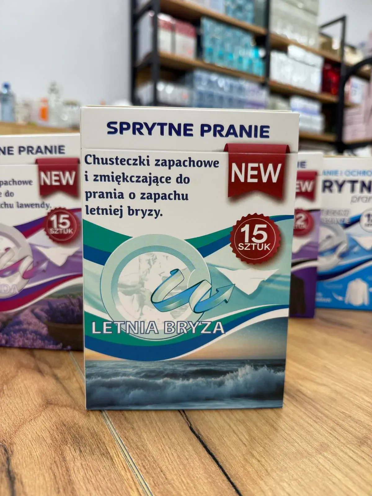 Chusteczki zapachowe do prania Sprytne Pranie Letnia Bryza 15 szt