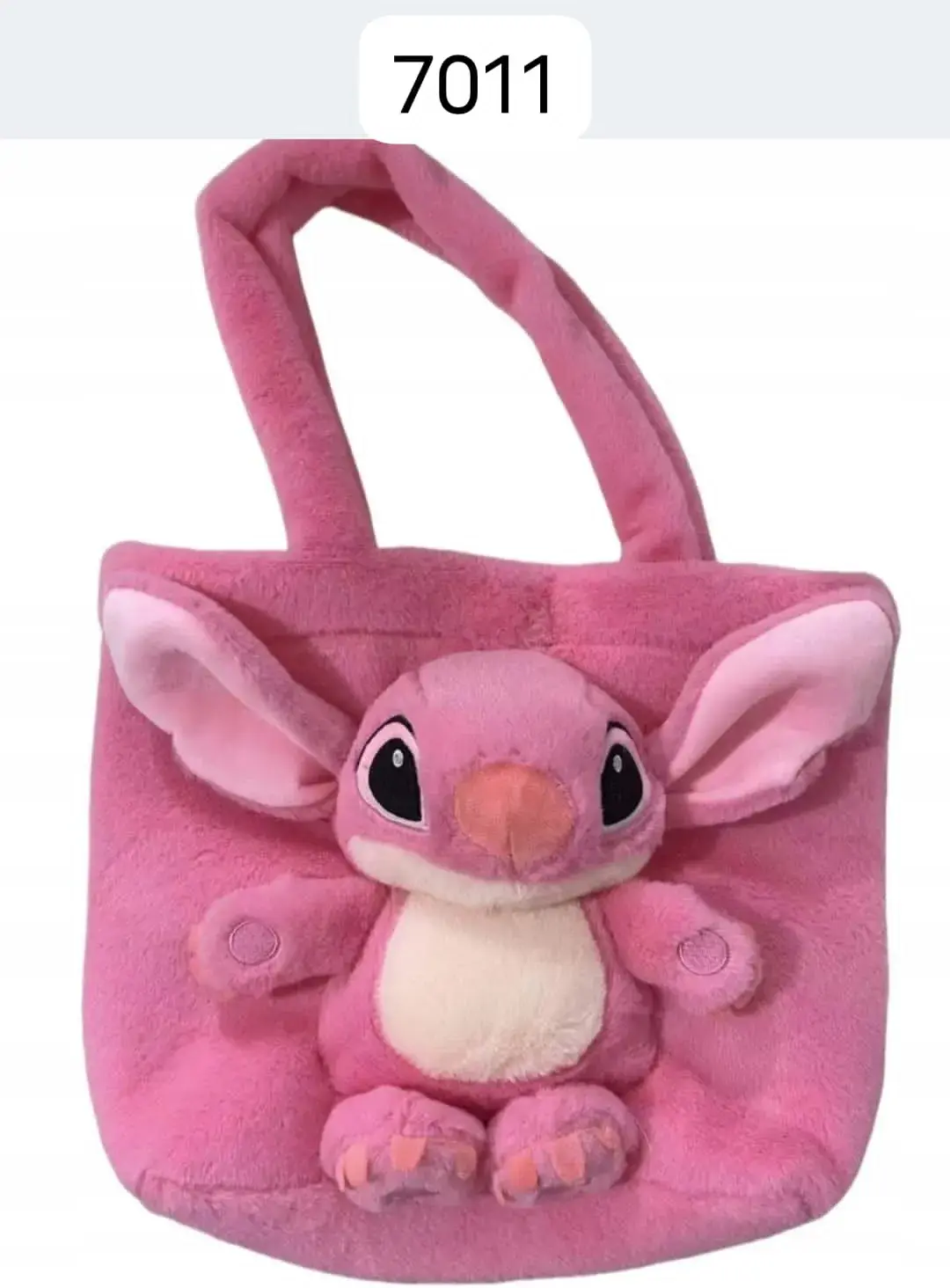Torebka Stitch różowa pluszowa
