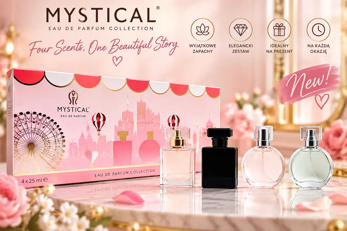 Mystical Zestaw 4x25ml Perfum Eau de Parfum Collection, w wielu kolorach