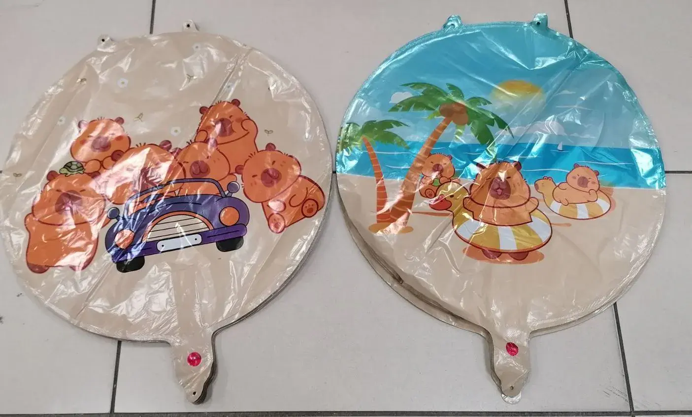 Balony z Misiami Wakacyjnymi dla Dzieci