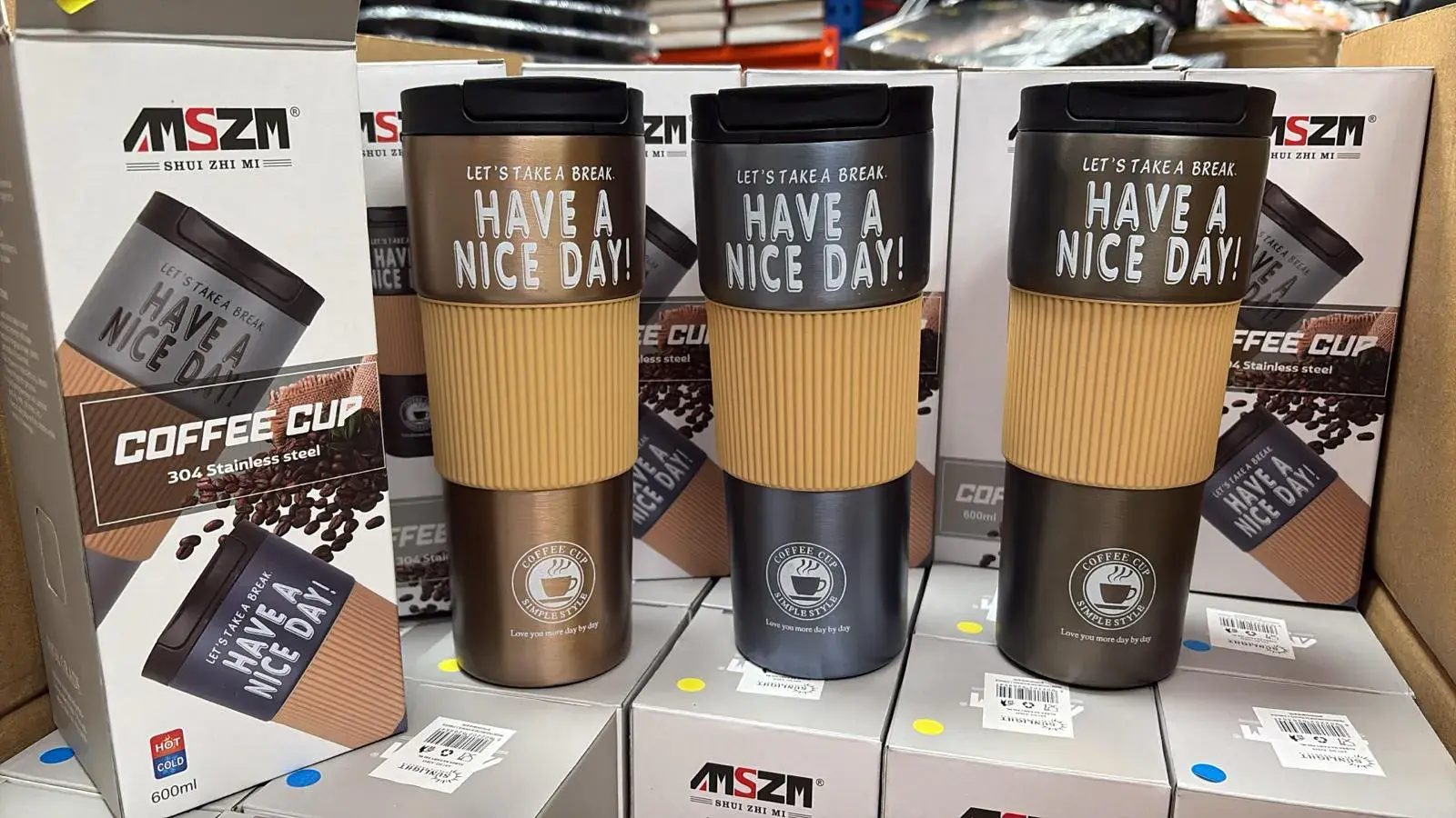 Kubek Termiczny 600ml MszN Have a Break Nice Day