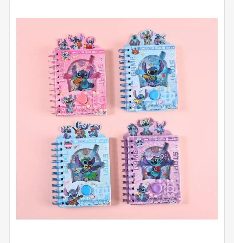 Naklejki Stitch Lilo & Stitch - zestaw 4 notesy mini