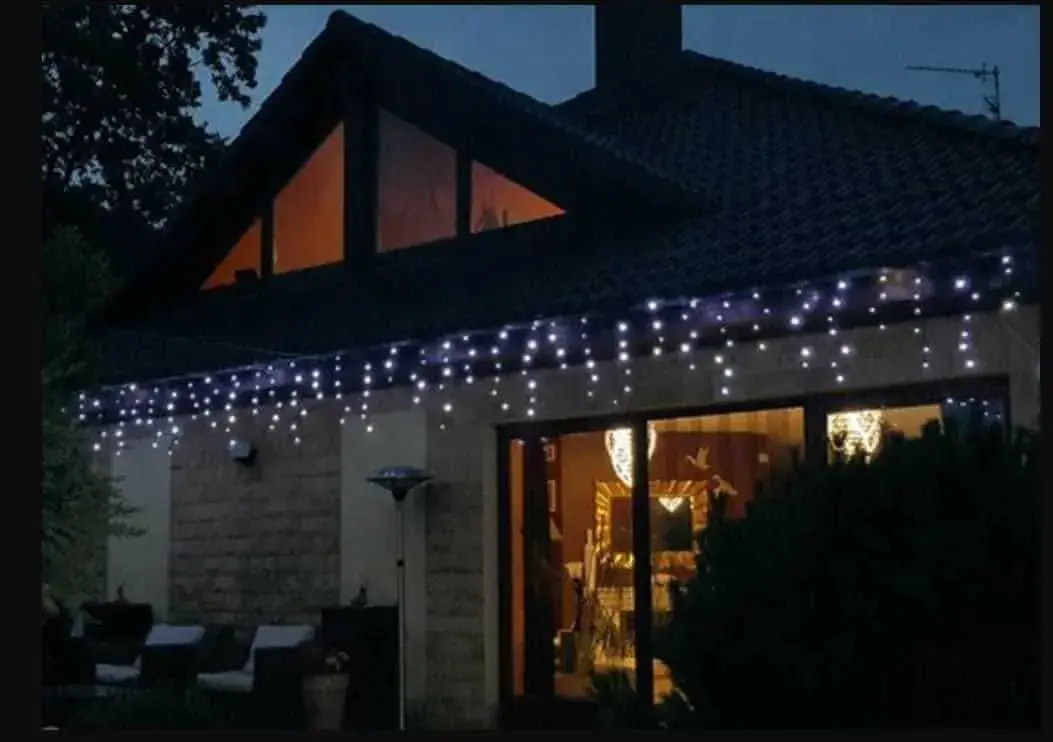 Sople LED Cienki Kabel 100LED 4m