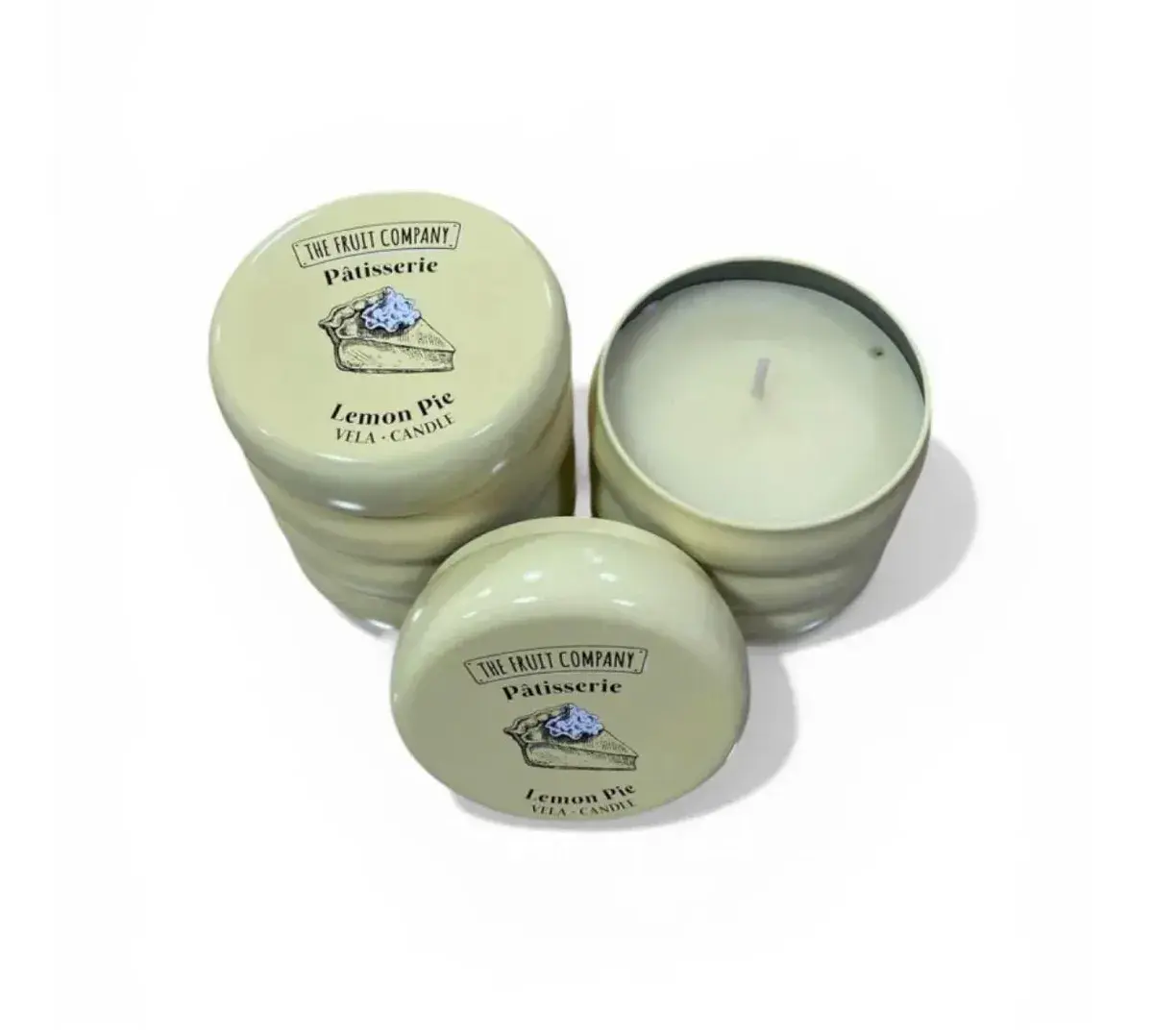 Świece Zapachowe Lemon Pie Vela-Candle 8 szt