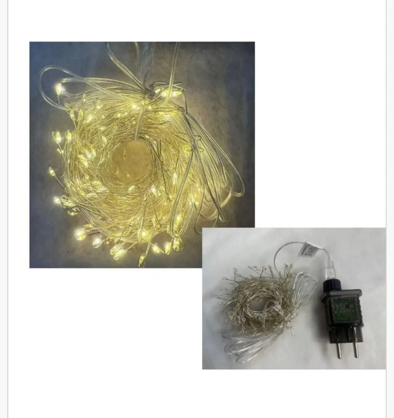Lampka 300LED girlanda świetlna z zasilaczem