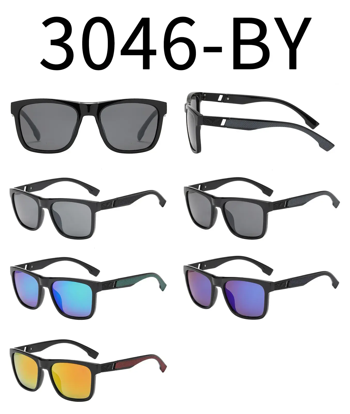 Okulary przeciwsłoneczne 30446-BBY czarny model