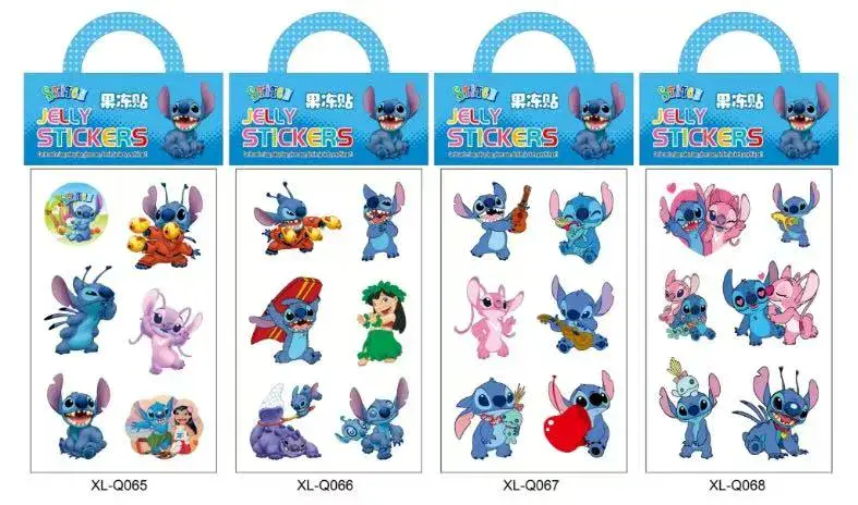 Naklejki Jelly Stitch XL 4 arkusze