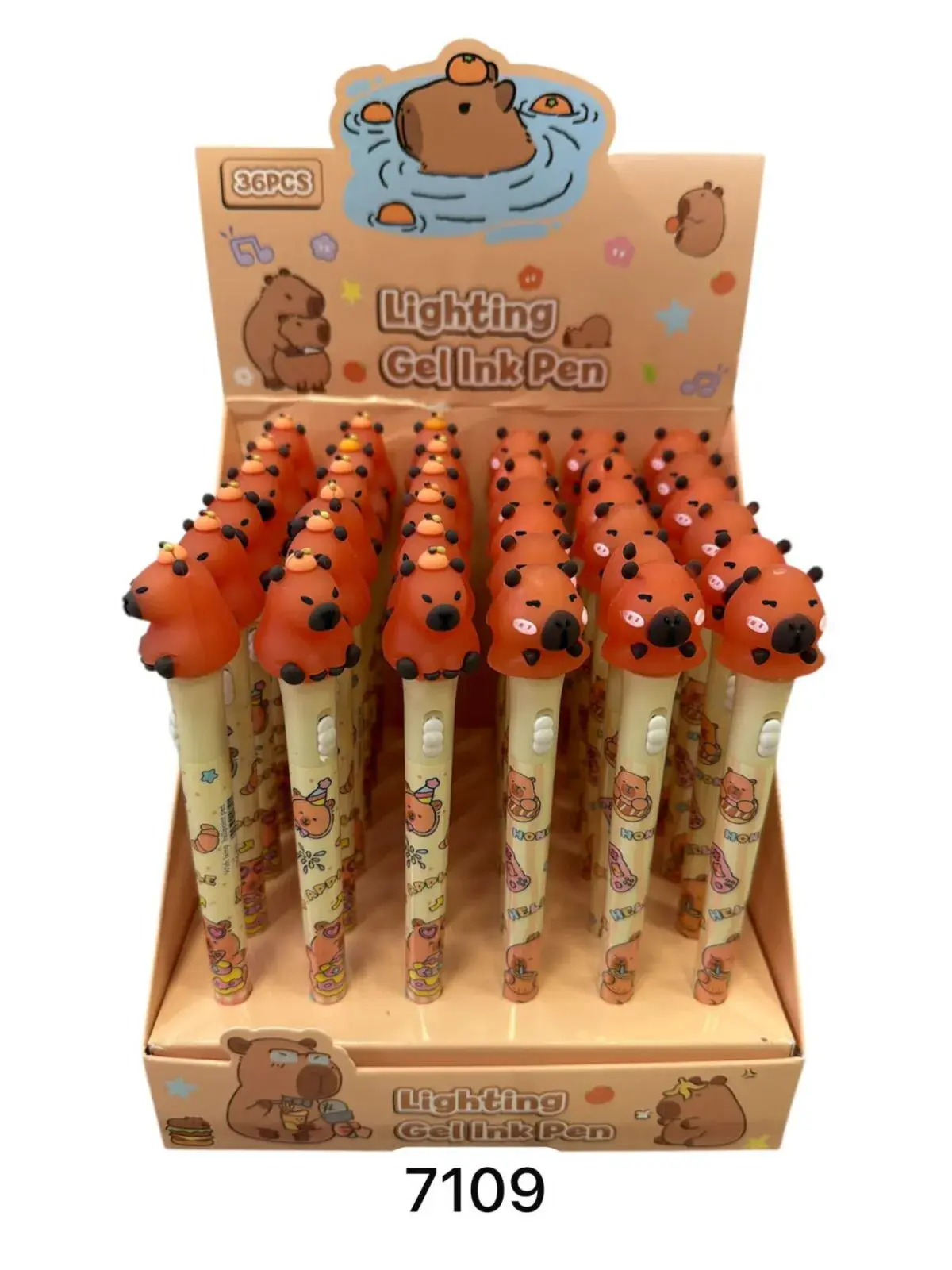 Długopis żelowy Lightning Gel Ink Pen z pandą 36 szt