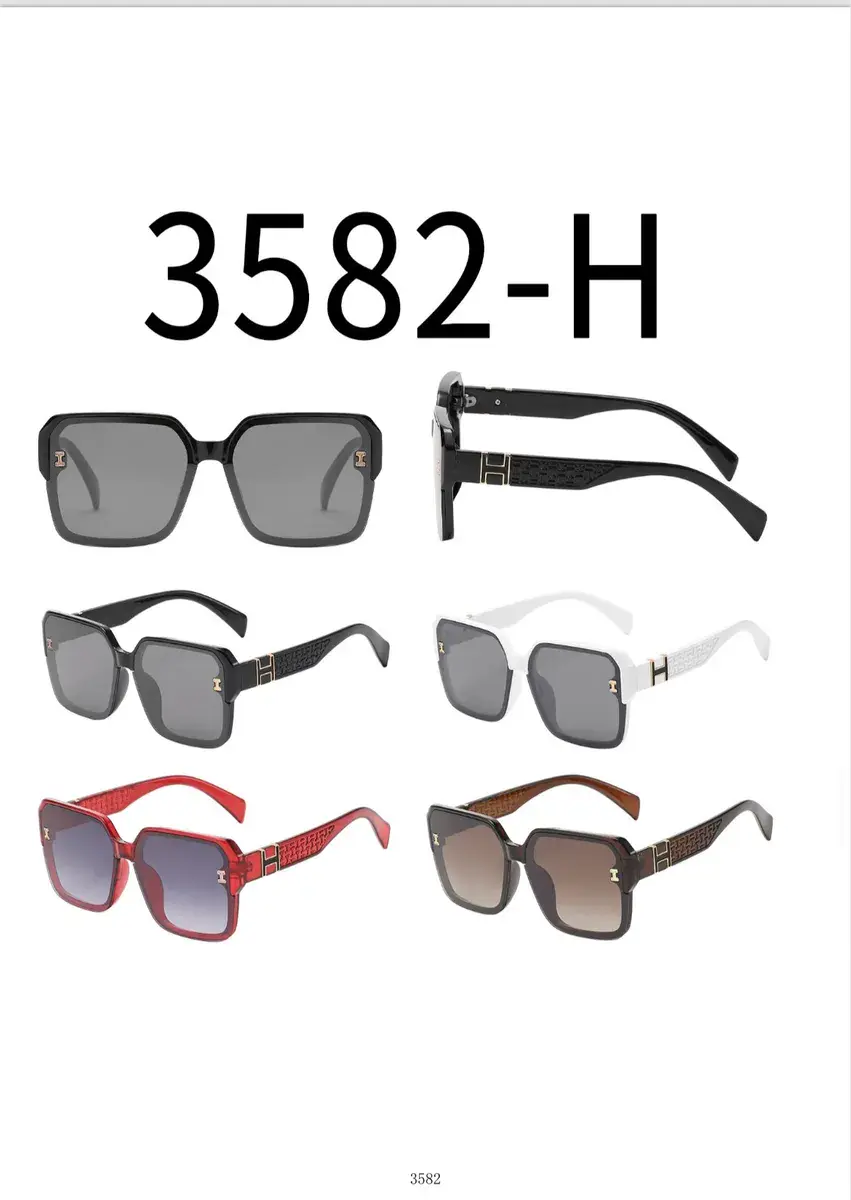 Okulary przeciwsłoneczne 3582-H w czterech kolorach