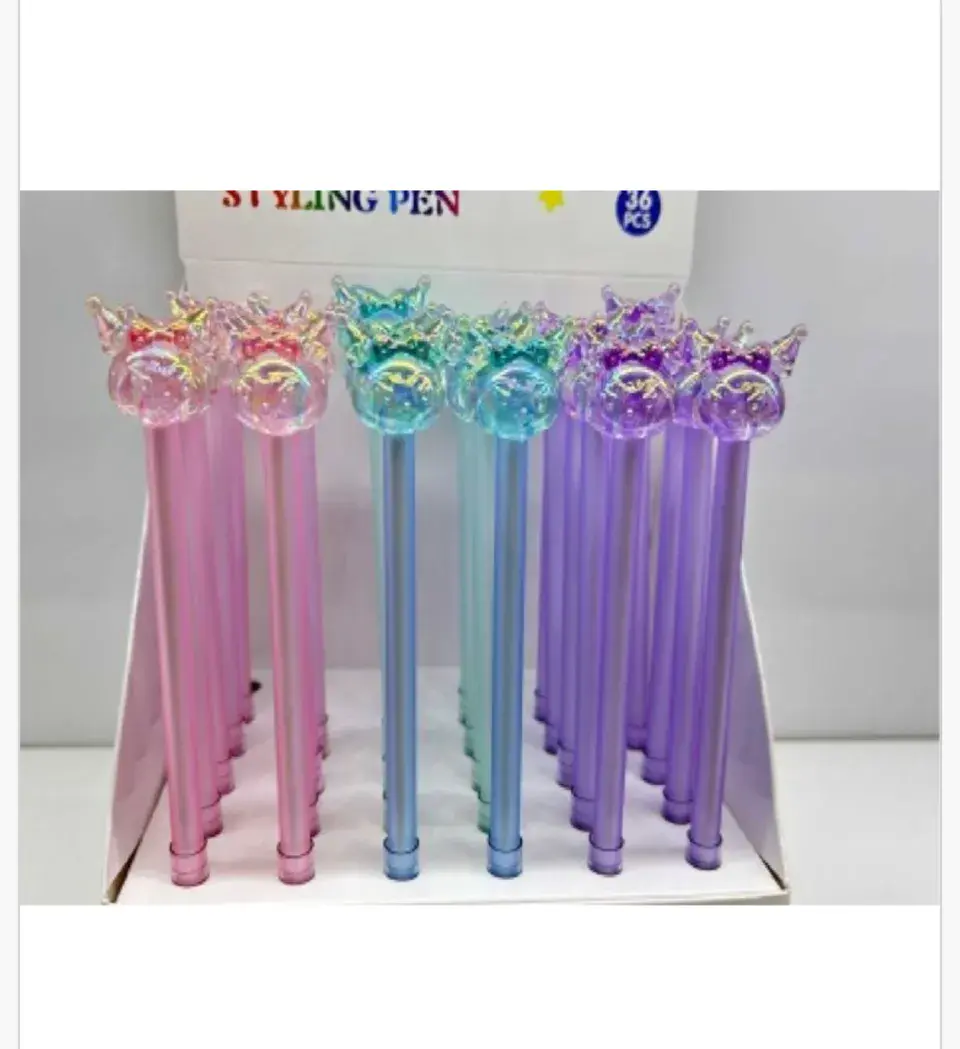 Długopis Styling Pen z figurką świnki i koroną, 36 szt.