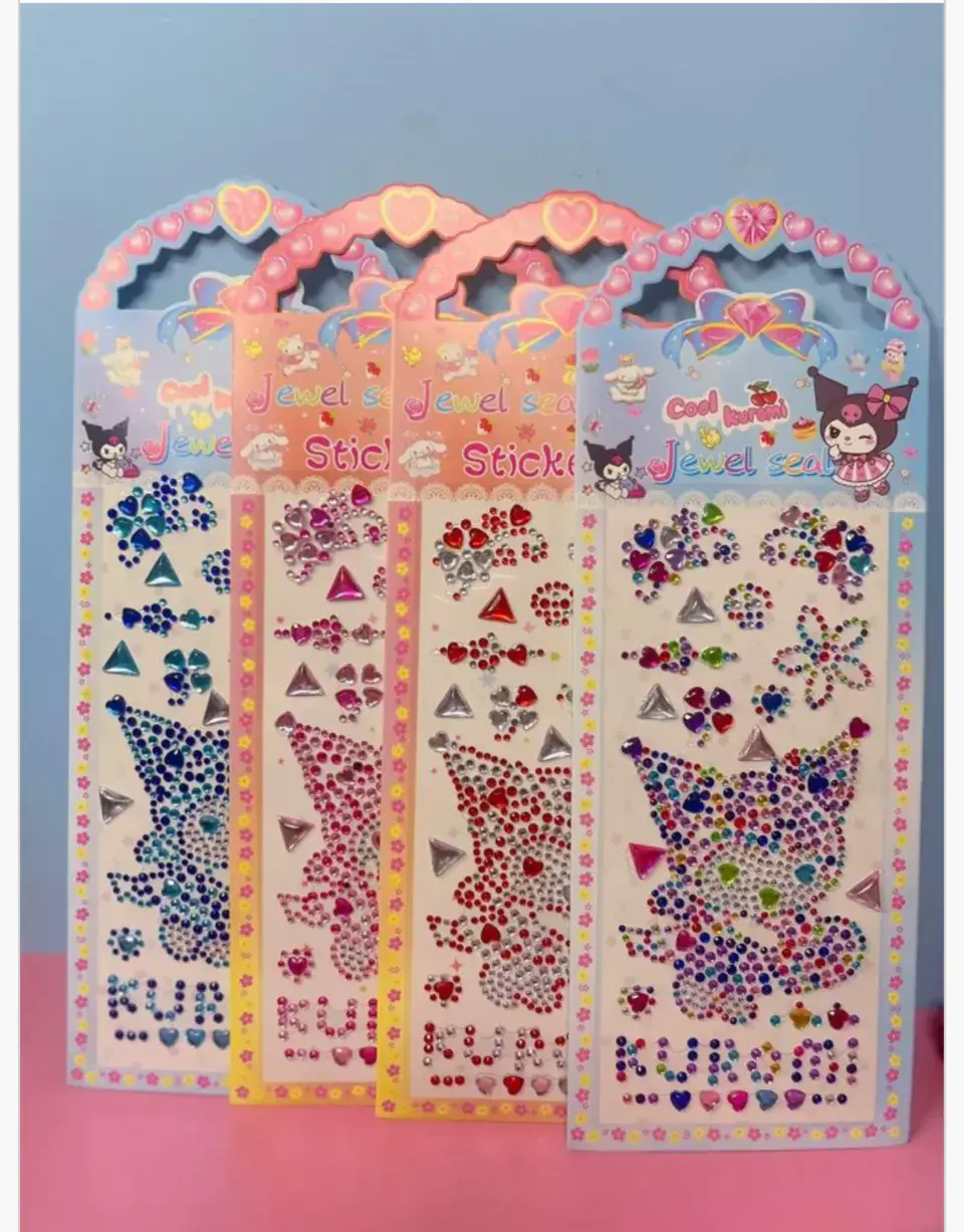 Naklejki Stickers Jewel Seal Kuromi Kryształki 24 szt.