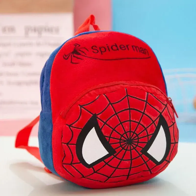 Pluszowy Plecak Spider-Man dla Dzieci Czerwono-Niebieski