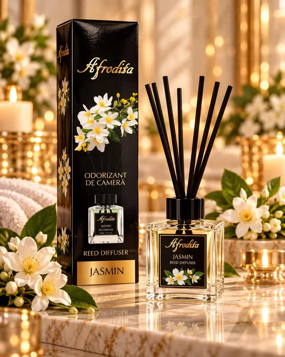 Afrodisia dyfuzor zapachowy jaśminowy 100 ml z patyczkami