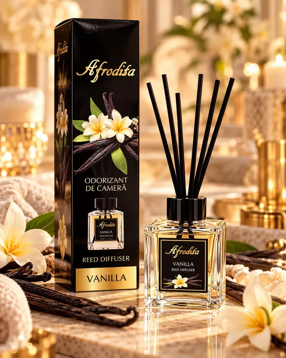 Afrodisia waniliowy dyfuzor zapachowy do pomieszczeń 100 ml