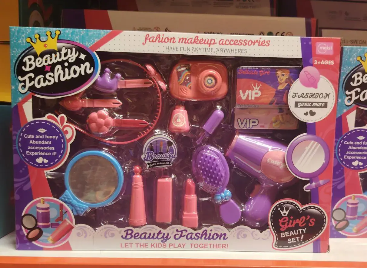 Zestaw zabawek Beauty Fashion do makijażu 3+, w wielu kolorach