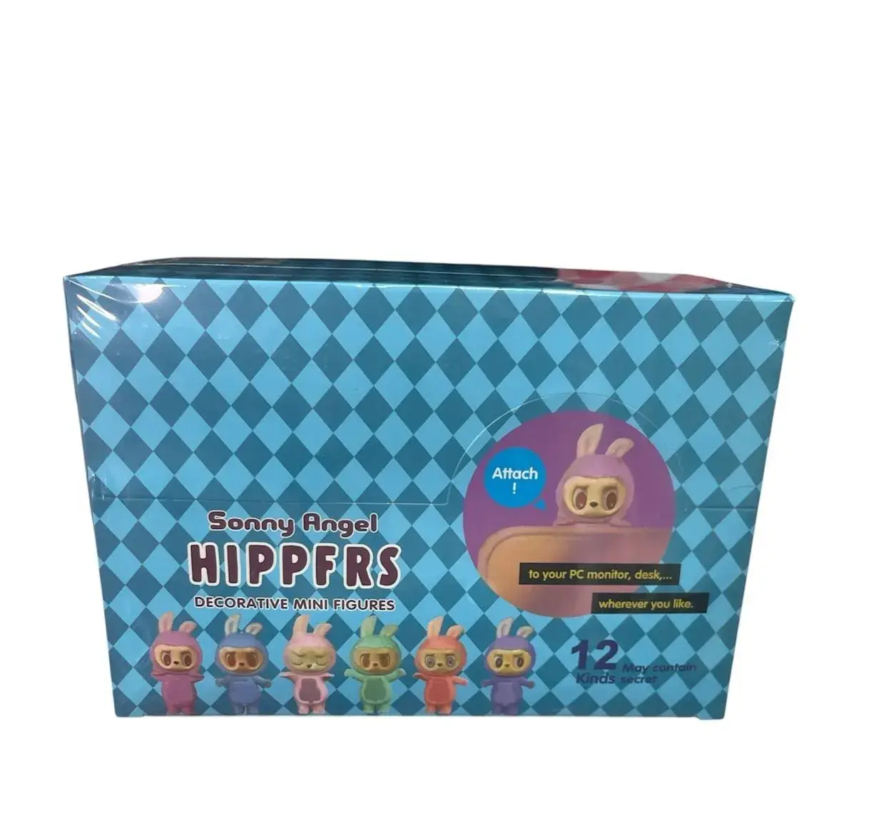 Sonny Angel Hippers - Figurki Dekoracyjne na Monitor 12 szt.