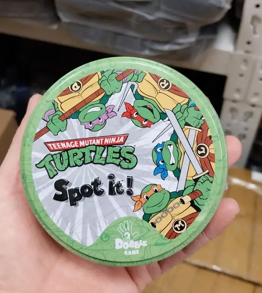 Zabawki Karty Spot It! Teenage Mutant Ninja Turtles, w wielu kolorach
