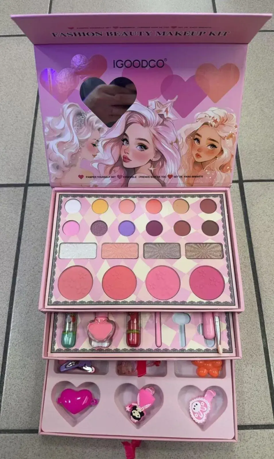 Zestaw Kosmetyczny dla Dzieci Fashion Beauty Makeup Kit