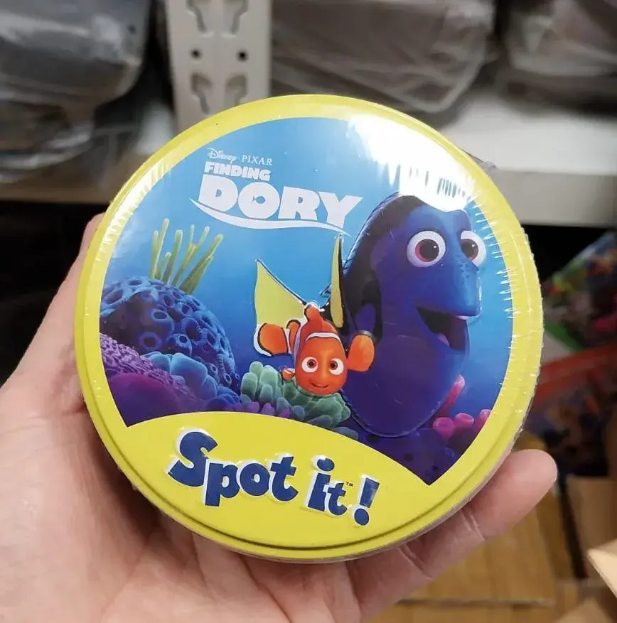 Zabawki Karty Spot It! Finding Dory, w wielu kolorach