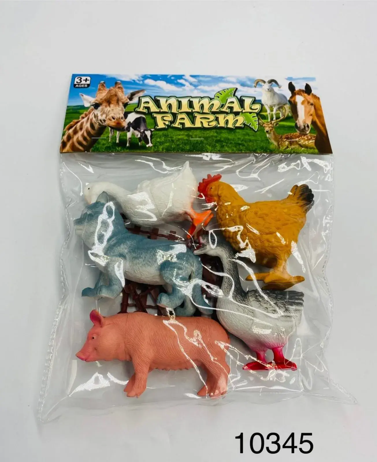 Zabawki Animal Farm - figurki farm zwierząt 6 szt