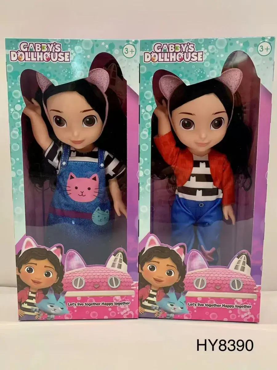 Lalka Gabby's Dollhouse z opaską uszy kota 3+