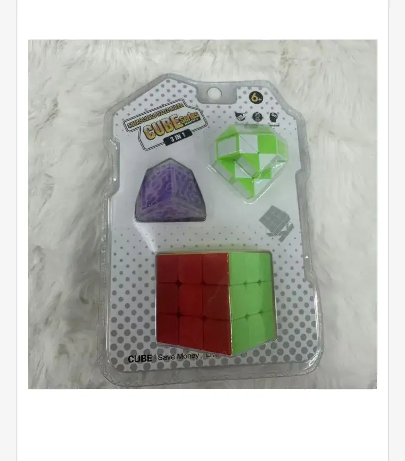 Zestaw 3in1 Rubik Cube - kostki logiczne