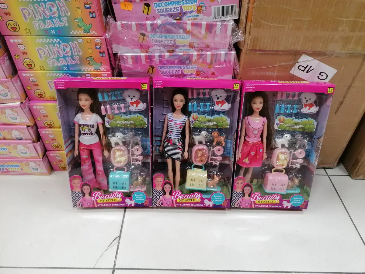 Lalka beauty my style z akcesoriami i zwierzątkami różne wzory