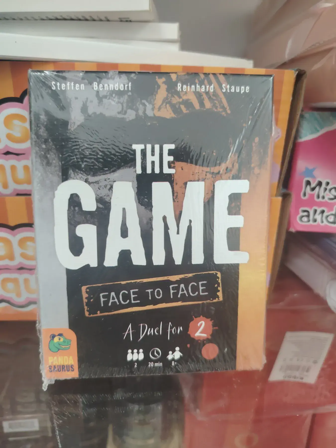 Gra planszowa The Game Face to Face - pojedynek dla 2 graczy