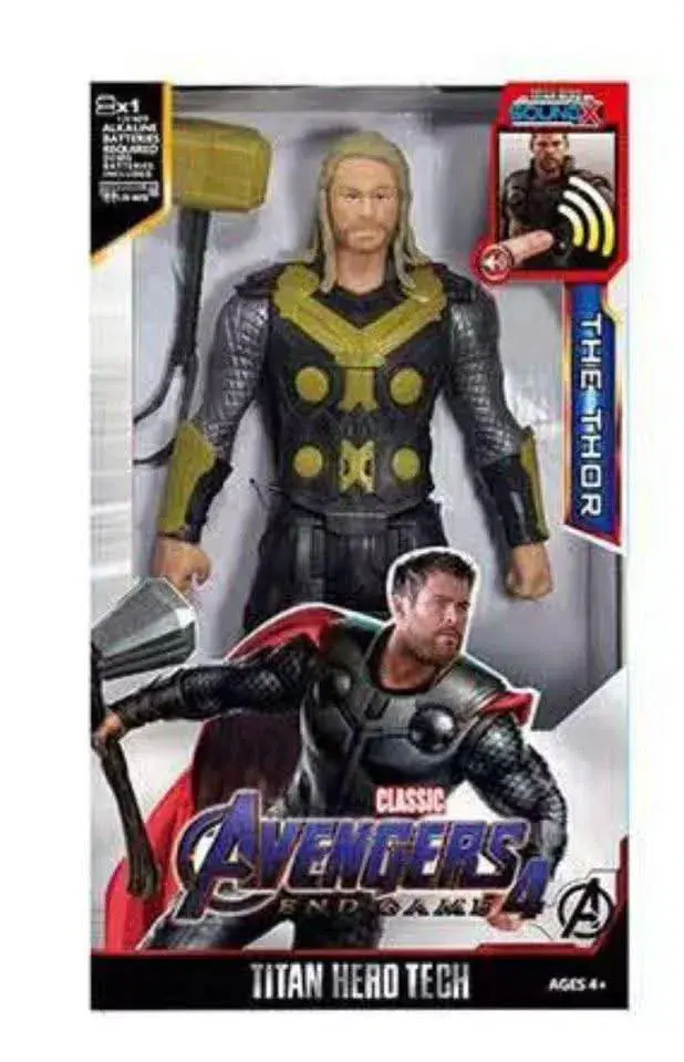 Figurka Thor Avengers Classic z młotem i dźwiękiem