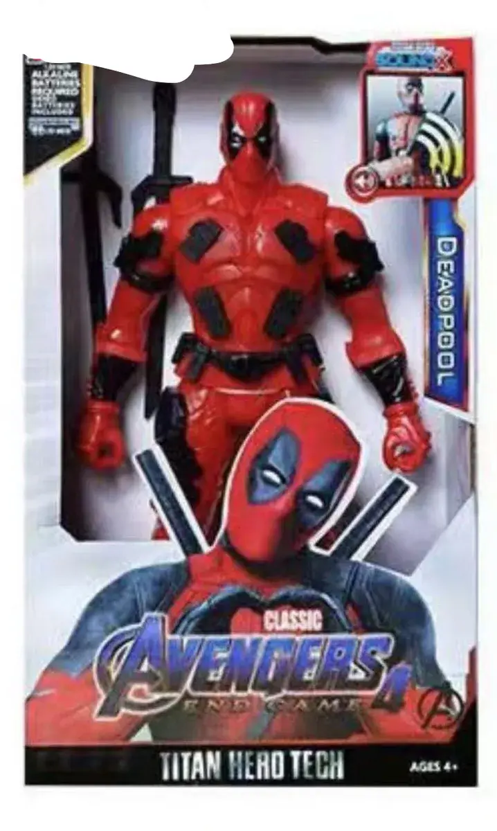 Figurka Deadpool czerwona Avengers Endgame 15 cm