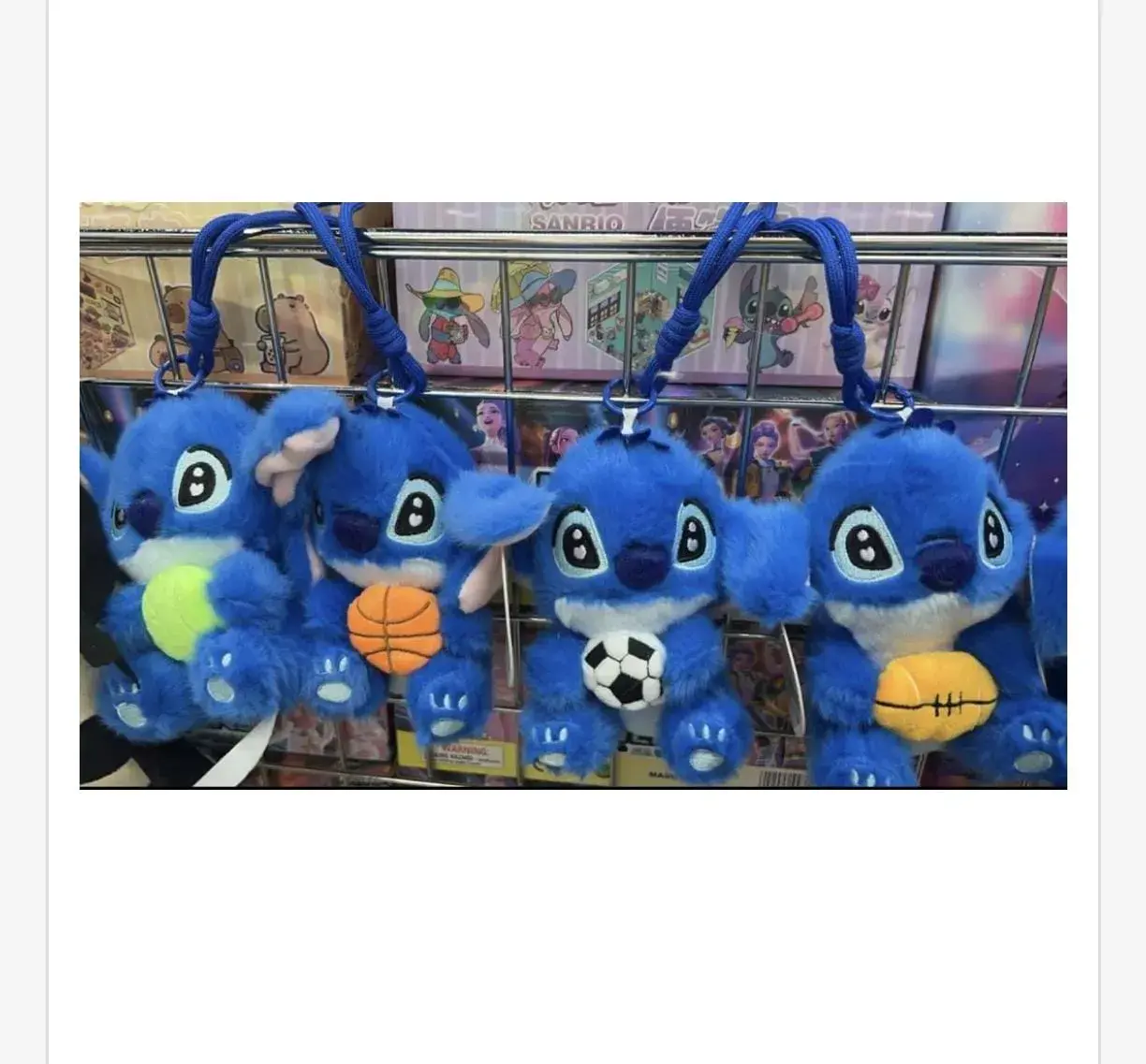 Brelok do Kluczy Stitch z Piłkami