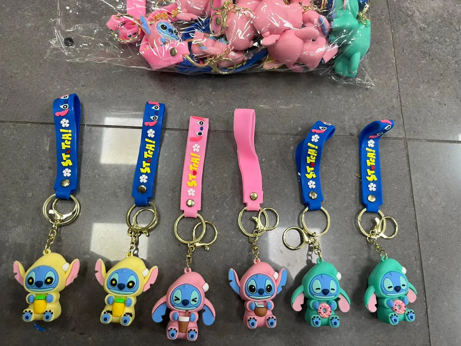 Brelok Stitch Lilo & Stitch figurka, w wielu kolorach