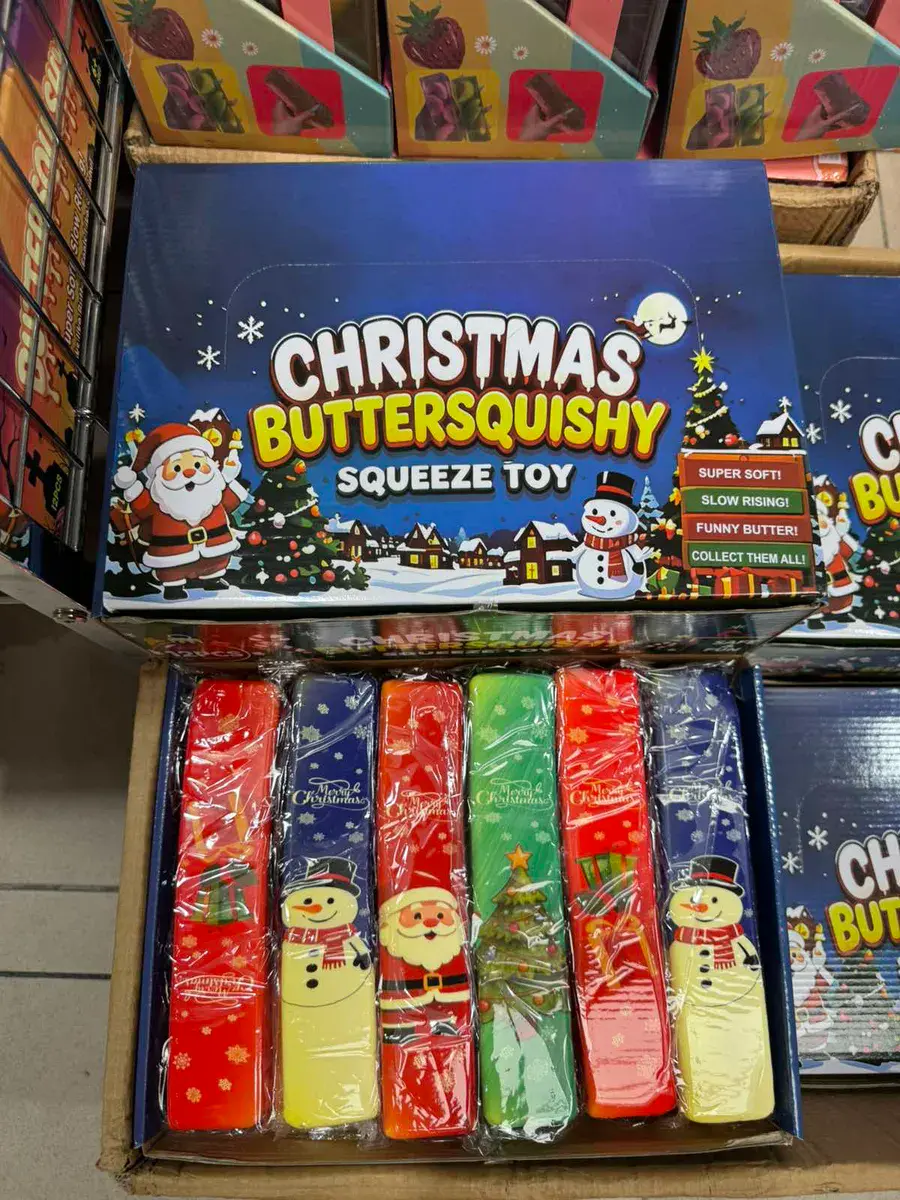 Christmas Buttersquishy squeeze toy zabawka antystresowa świąteczna
