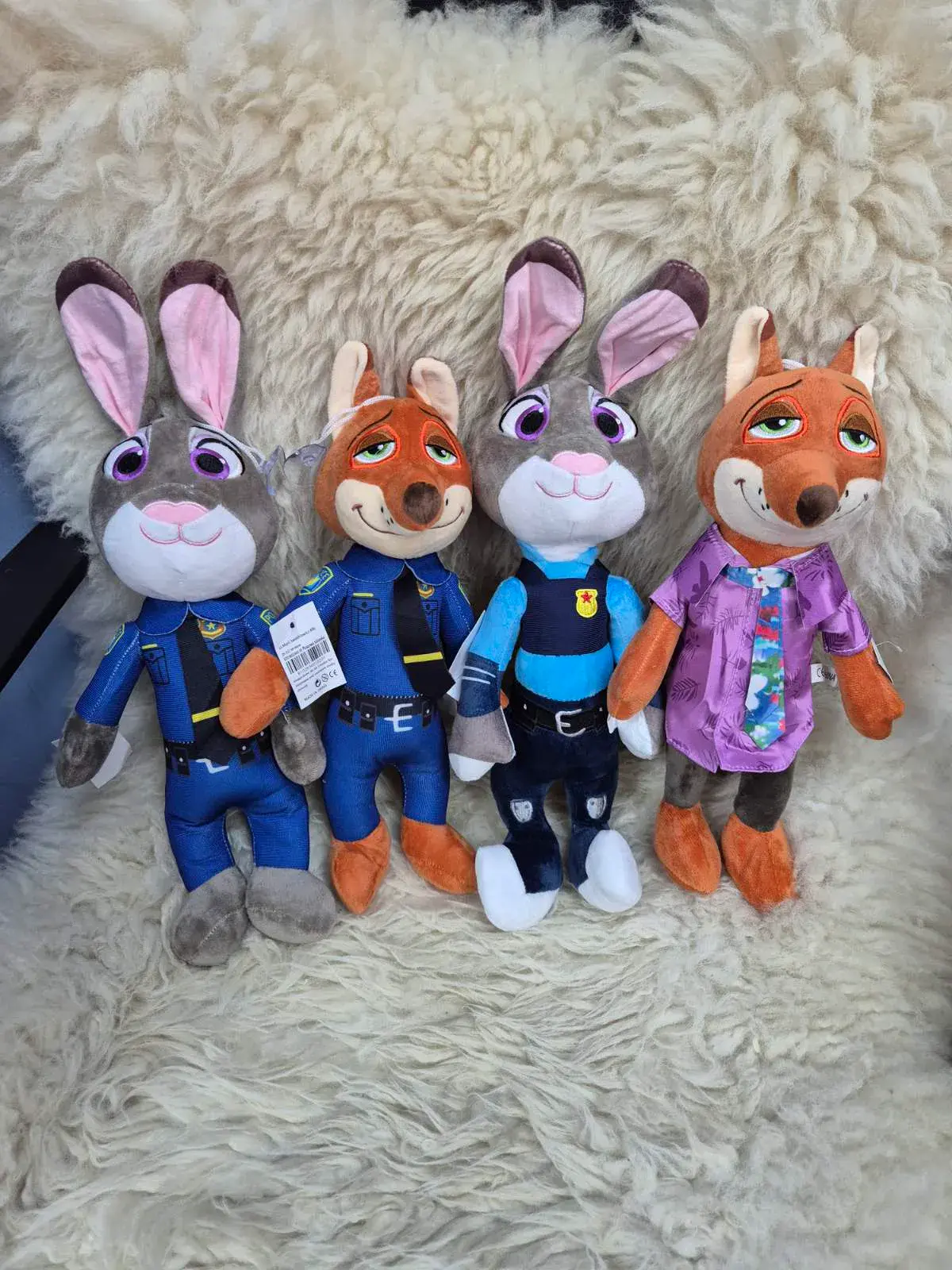 Maskotka Pluszowa Zootopia 30cm Judy Nick Mr Fox